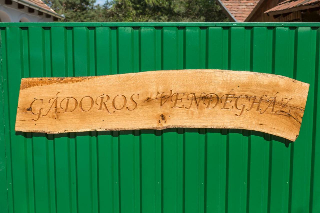 Gadoros Vendeghaz Ξενοδοχείο Egerszalók Εξωτερικό φωτογραφία